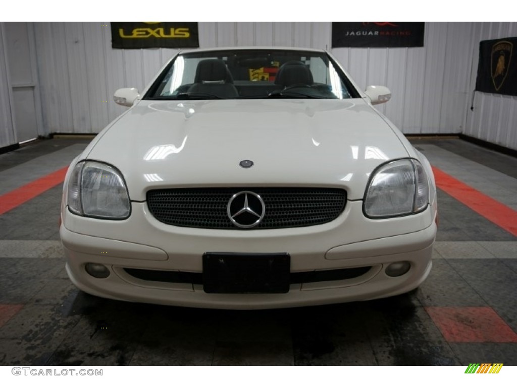 2003 SLK 230 Kompressor Roadster - Alabaster White / Charcoal photo #4