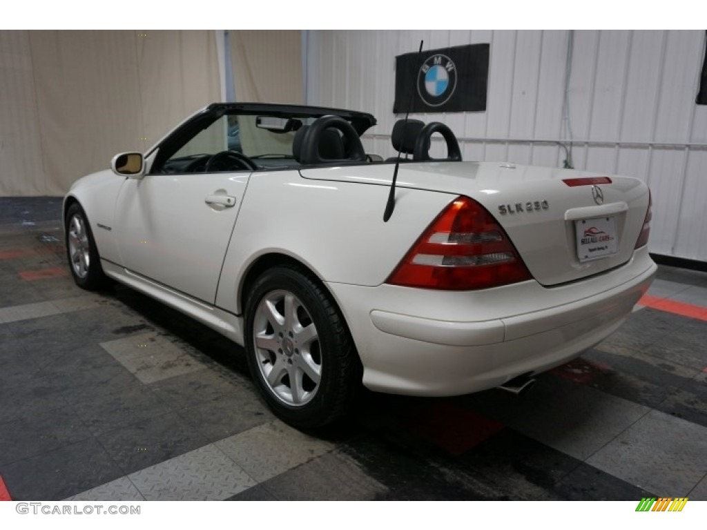 2003 SLK 230 Kompressor Roadster - Alabaster White / Charcoal photo #10