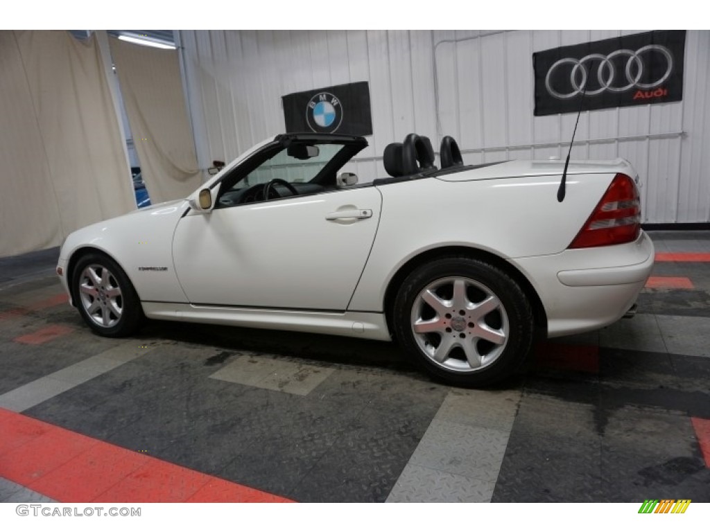 2003 SLK 230 Kompressor Roadster - Alabaster White / Charcoal photo #11
