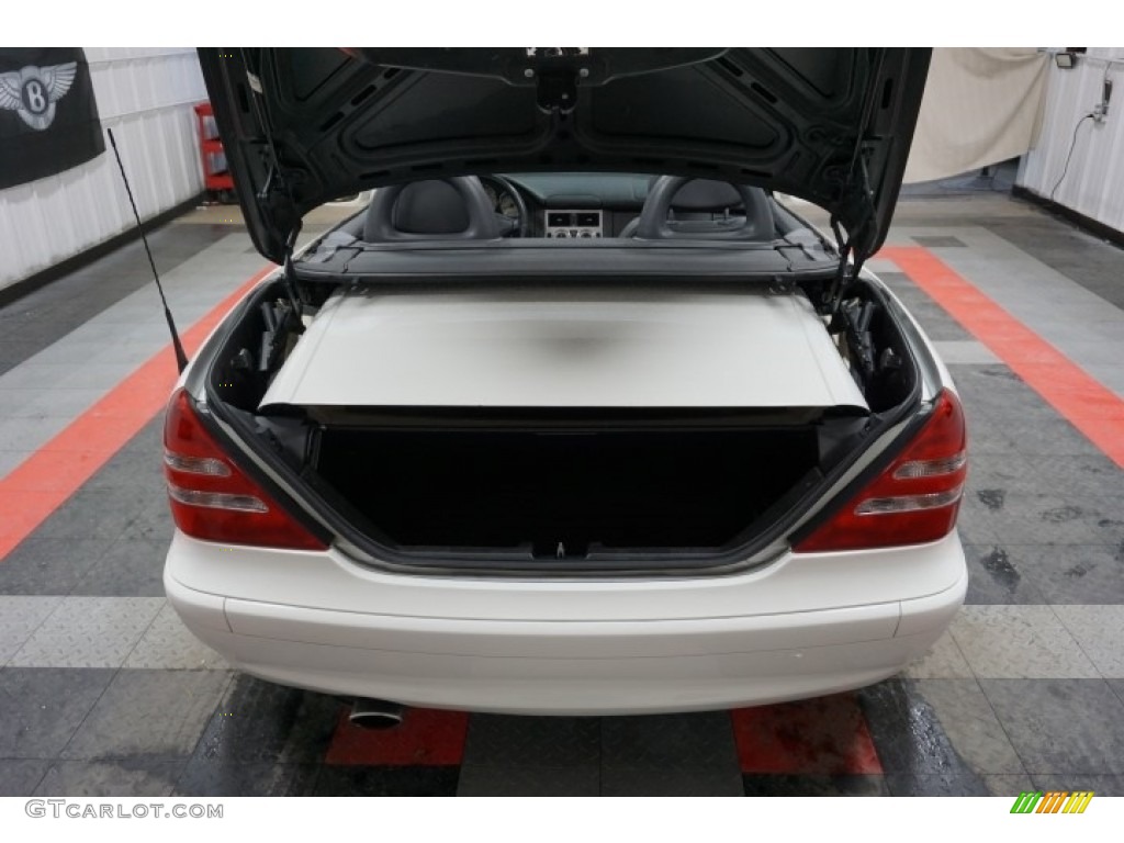 2003 SLK 230 Kompressor Roadster - Alabaster White / Charcoal photo #17
