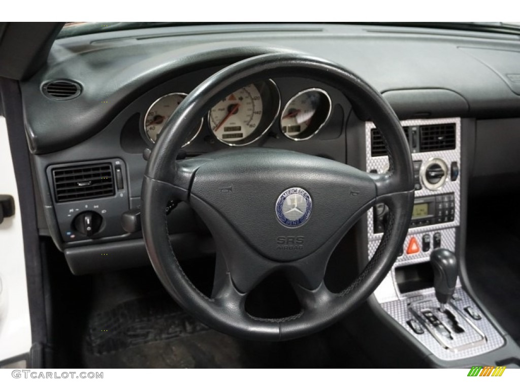 2003 SLK 230 Kompressor Roadster - Alabaster White / Charcoal photo #22