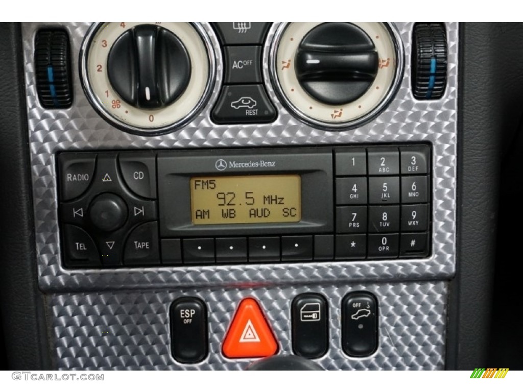 2003 SLK 230 Kompressor Roadster - Alabaster White / Charcoal photo #30