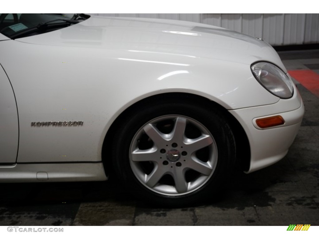 2003 SLK 230 Kompressor Roadster - Alabaster White / Charcoal photo #45