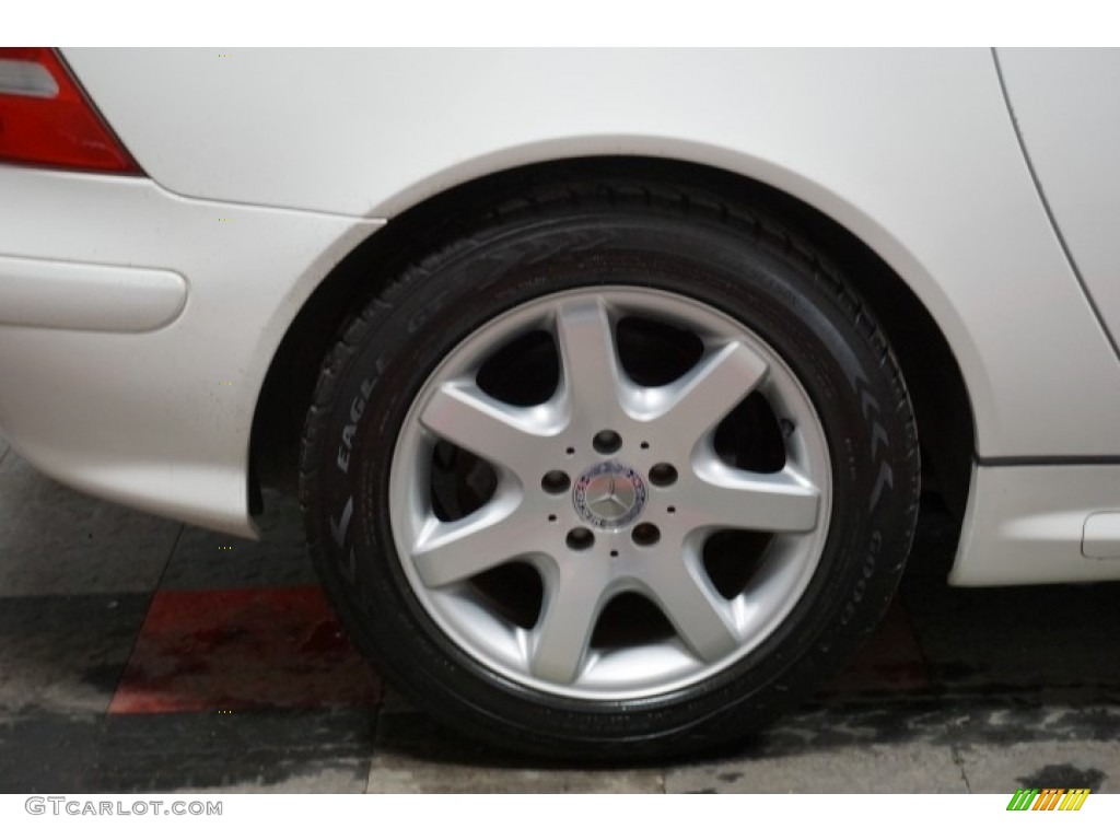 2003 SLK 230 Kompressor Roadster - Alabaster White / Charcoal photo #52