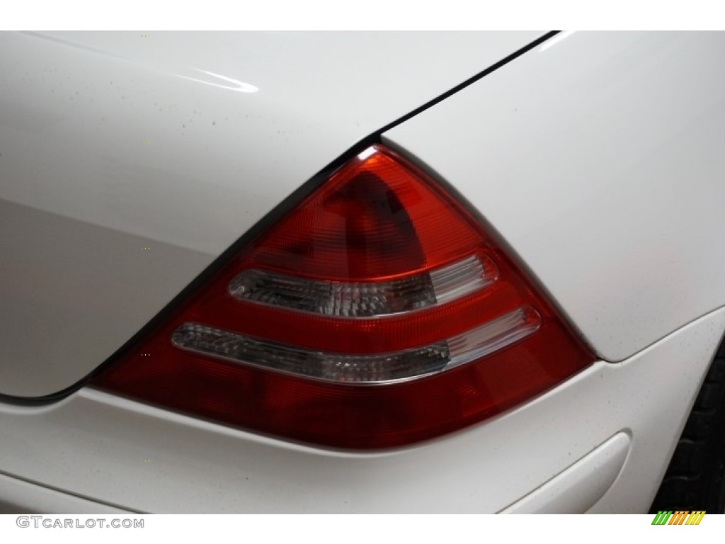 2003 SLK 230 Kompressor Roadster - Alabaster White / Charcoal photo #54