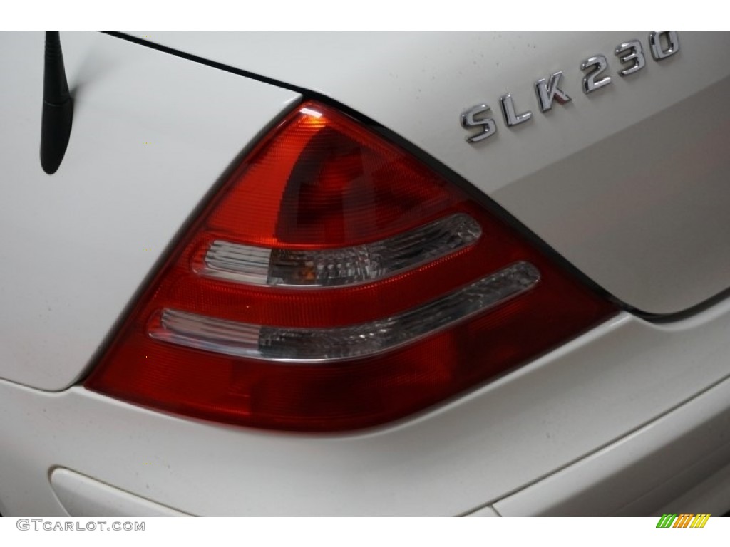 2003 SLK 230 Kompressor Roadster - Alabaster White / Charcoal photo #55