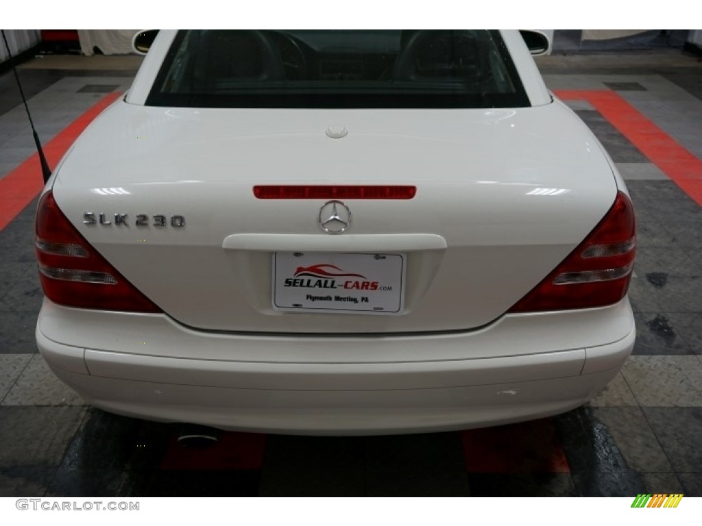 2003 SLK 230 Kompressor Roadster - Alabaster White / Charcoal photo #58