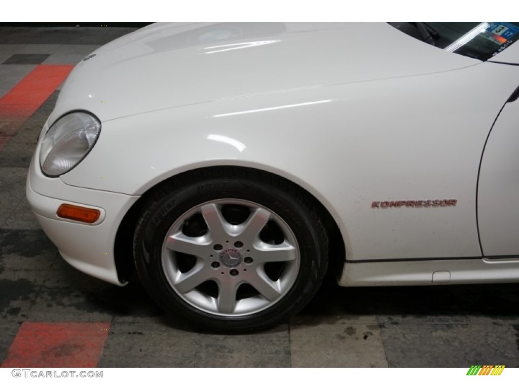 2003 SLK 230 Kompressor Roadster - Alabaster White / Charcoal photo #65