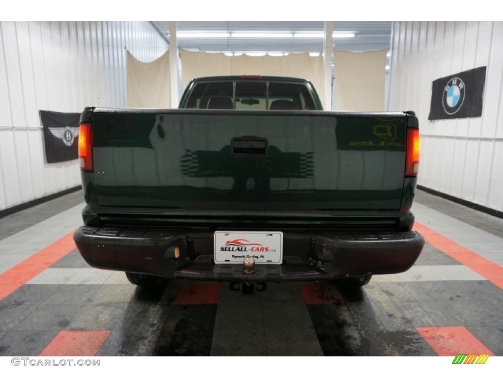 2001 S10 ZR2 Extended Cab 4x4 - Forest Green Metallic / Graphite photo #9