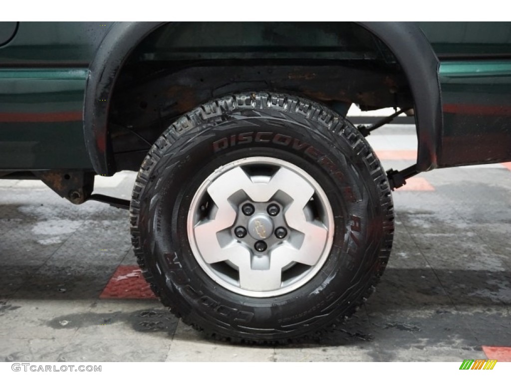 2001 S10 ZR2 Extended Cab 4x4 - Forest Green Metallic / Graphite photo #61
