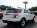 2013 White Platinum Tri-Coat Ford Explorer XLT 4WD  photo #5