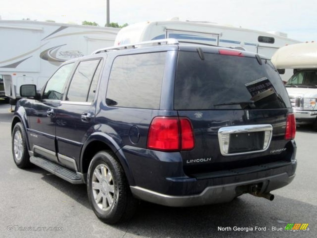 2004 Navigator Luxury 4x4 - True Blue Metallic / Light Parchment photo #3