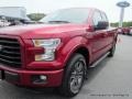 2016 Ruby Red Ford F150 XLT SuperCab 4x4  photo #34