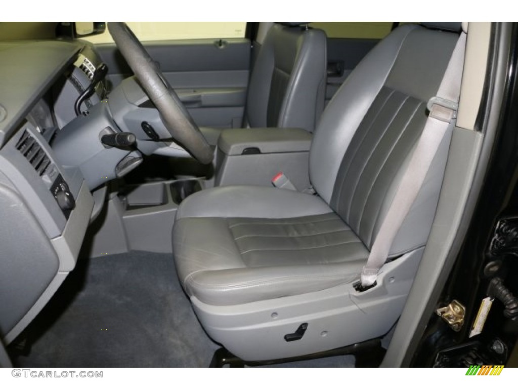 2005 Durango Limited 4x4 - Black / Medium Slate Gray photo #6