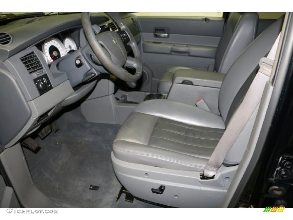 2005 Durango Limited 4x4 - Black / Medium Slate Gray photo #7