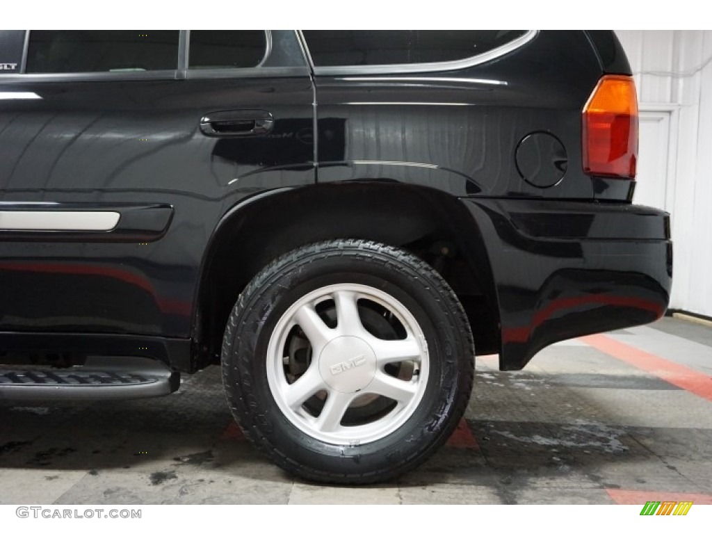 2002 Envoy SLT 4x4 - Onyx Black / Medium Pewter photo #82