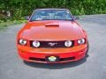 2008 Torch Red Ford Mustang GT Premium Convertible  photo #2