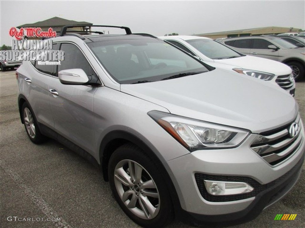 2016 Santa Fe Sport 2.0T - Sparkling Silver / Black photo #1