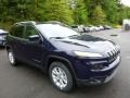 2016 True Blue Pearl Jeep Cherokee Latitude 4x4  photo #11