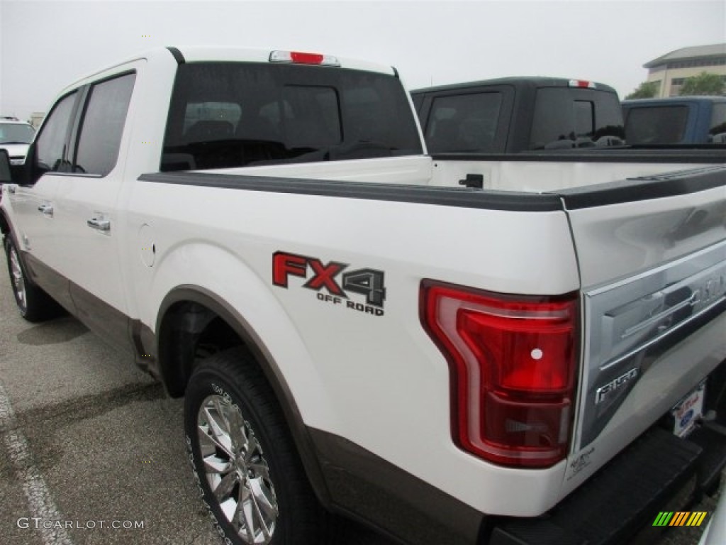 2016 F150 King Ranch SuperCrew 4x4 - White Platinum / King Ranch Java photo #6