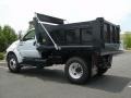 2008 Oxford White Ford F750 Super Duty XL Chassis Regular Cab Dump Truck  photo #3
