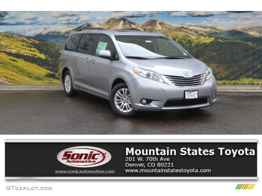 Silver Sky Metallic Toyota Sienna