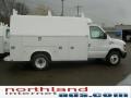 Oxford White - E Series Cutaway E350 Commercial Utility Truck Photo No. 5