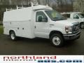 Oxford White - E Series Cutaway E350 Commercial Utility Truck Photo No. 6