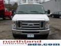 2009 Oxford White Ford E Series Cutaway E350 Commercial Utility Truck  photo #8
