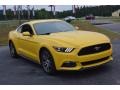 Triple Yellow Tricoat 2016 Ford Mustang EcoBoost Coupe Exterior