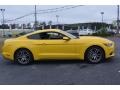 2016 Triple Yellow Tricoat Ford Mustang EcoBoost Coupe  photo #2