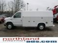 Oxford White - E Series Cutaway E350 Commercial Utility Truck Photo No. 2