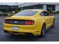 2016 Triple Yellow Tricoat Ford Mustang EcoBoost Coupe  photo #3