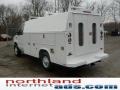 Oxford White - E Series Cutaway E350 Commercial Utility Truck Photo No. 3