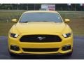 2016 Triple Yellow Tricoat Ford Mustang EcoBoost Coupe  photo #8