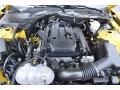 2.3 Liter GTDI Turbocharged DOHC 16-Valve EcoBoost 4 Cylinder 2016 Ford Mustang EcoBoost Coupe Engine