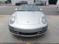 2007 Arctic Silver Metallic Porsche 911 Carrera Cabriolet  photo #6