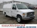 Oxford White - E Series Cutaway E350 Commercial Utility Truck Photo No. 7