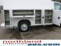 Oxford White - E Series Cutaway E350 Commercial Utility Truck Photo No. 15