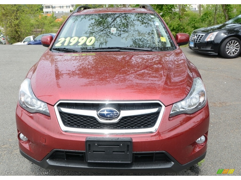 2013 XV Crosstrek 2.0 Premium - Venetian Red Pearl / Ivory photo #2
