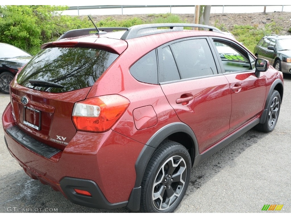 2013 XV Crosstrek 2.0 Premium - Venetian Red Pearl / Ivory photo #6