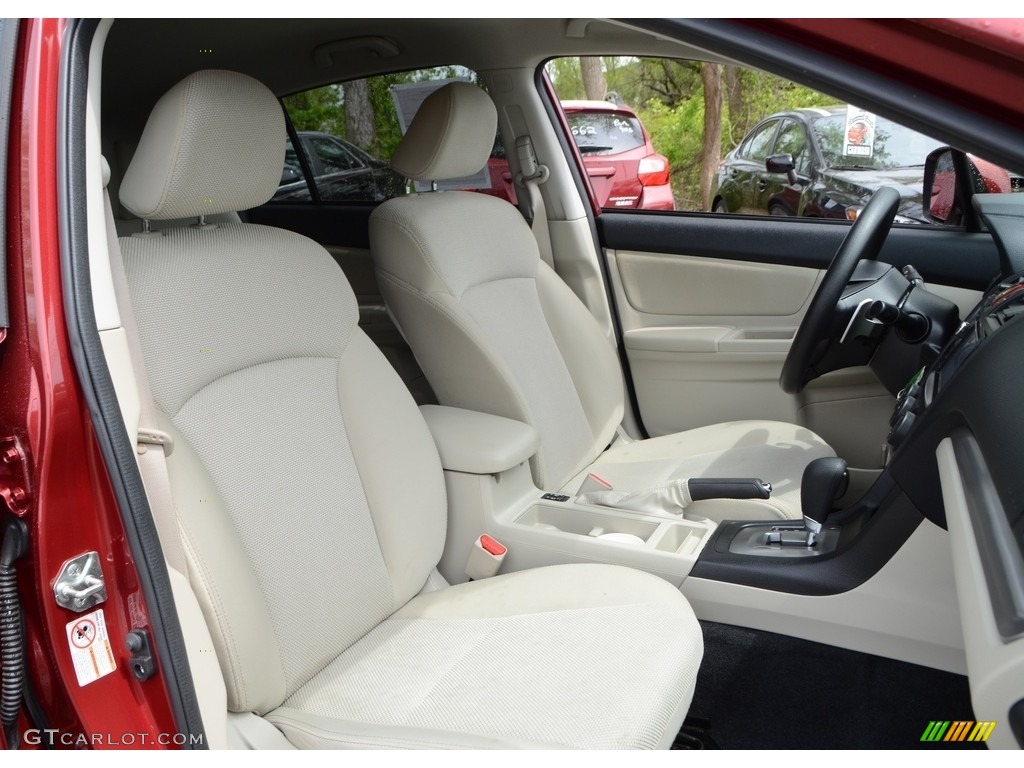 2013 XV Crosstrek 2.0 Premium - Venetian Red Pearl / Ivory photo #17