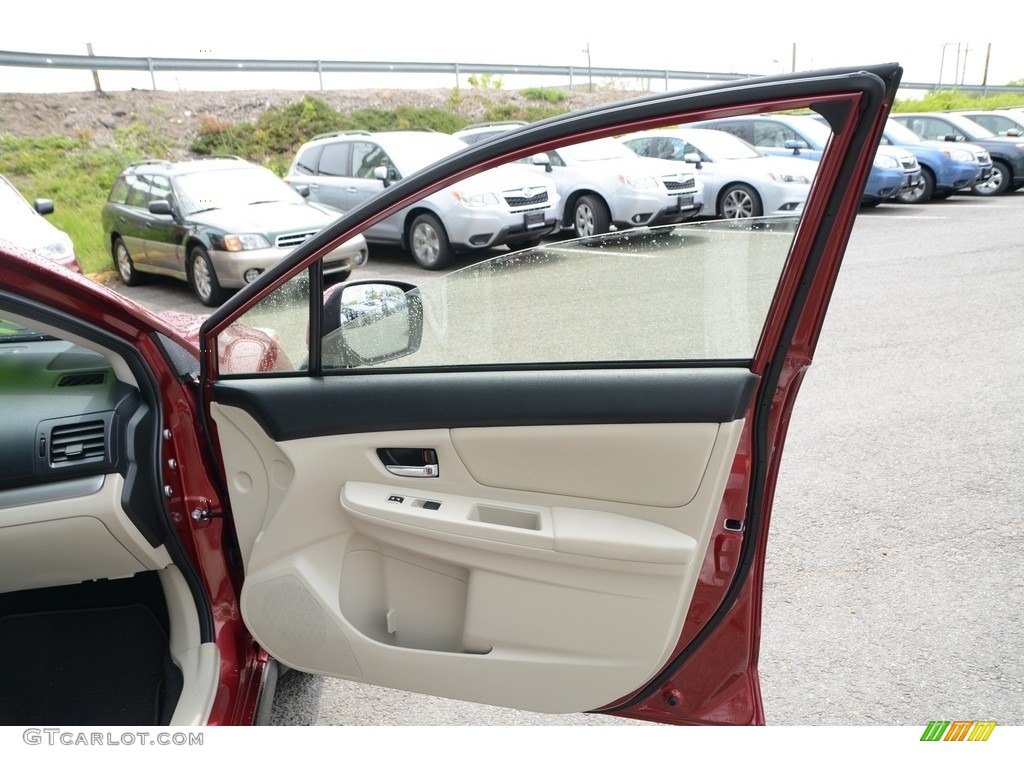 2013 XV Crosstrek 2.0 Premium - Venetian Red Pearl / Ivory photo #20