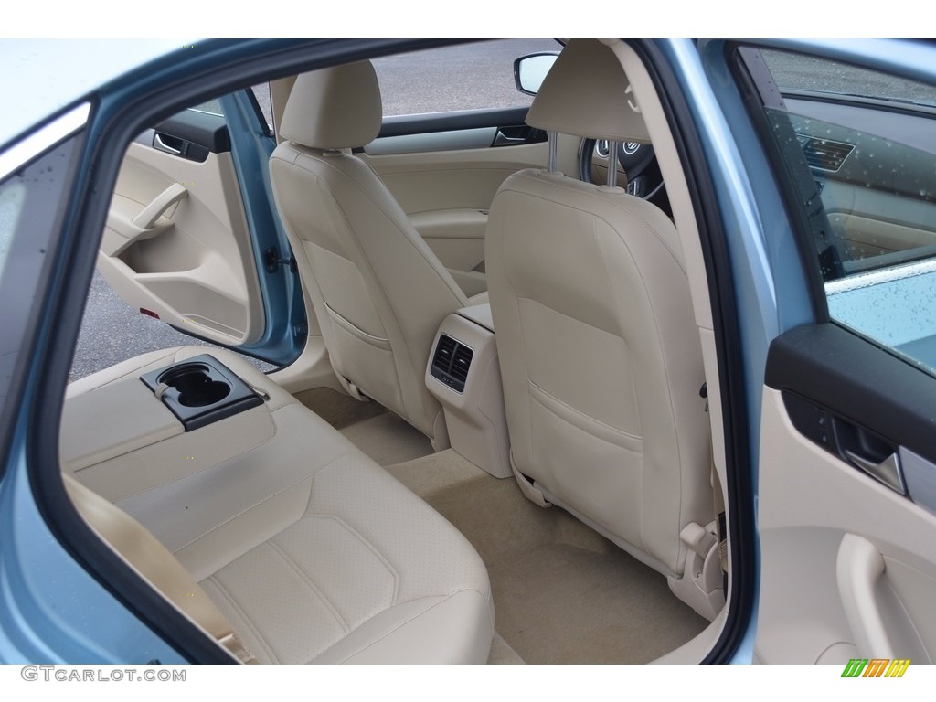 2013 Passat 2.5L SE - Glacier Blue Metallic / Cornsilk Beige photo #21