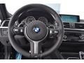 Black 2016 BMW 3 Series 340i Sedan Steering Wheel