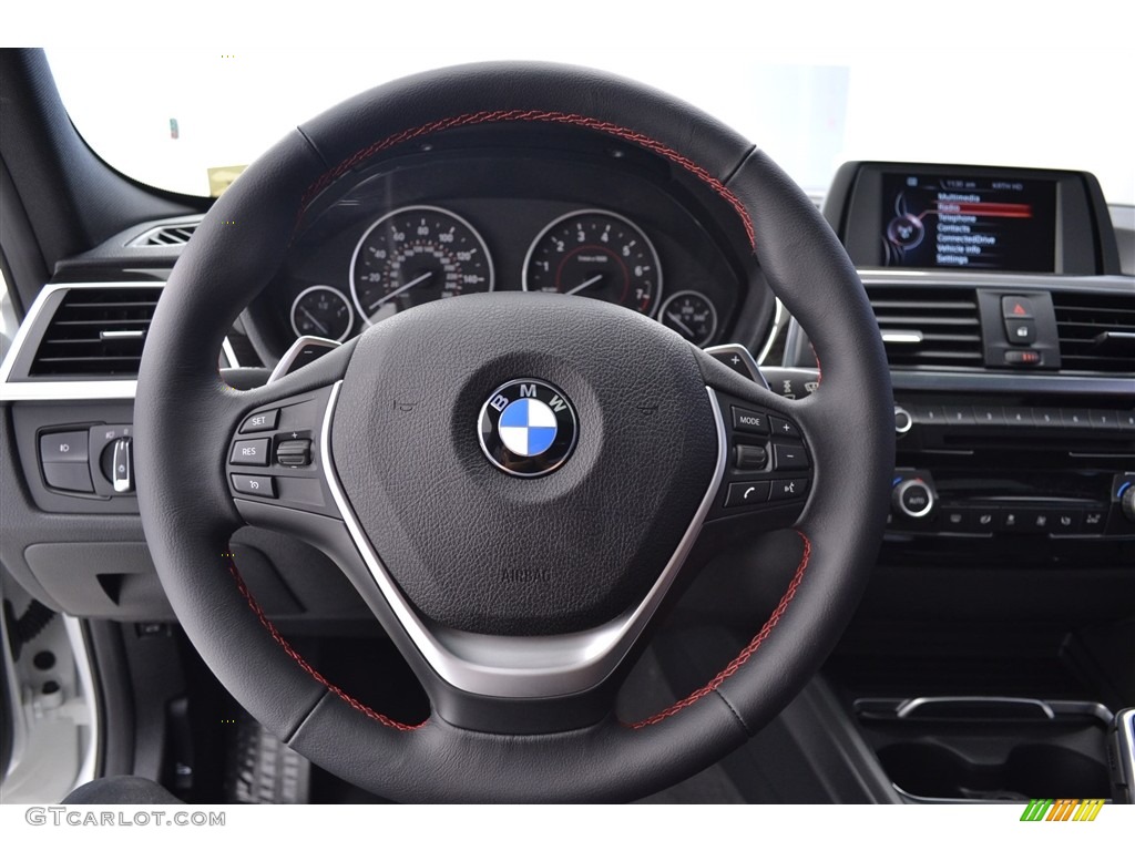 2016 3 Series 340i Sedan - Alpine White / Black photo #14