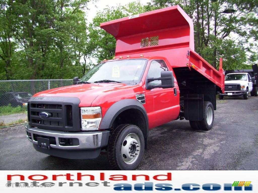 Red Ford F450 Super Duty