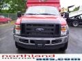 2009 Red Ford F450 Super Duty XL Regular Cab 4x4 Chassis  photo #7