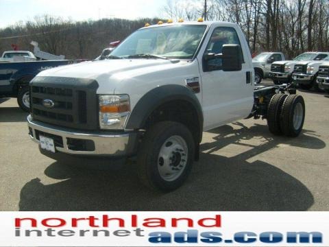 2009 Ford F450 Super Duty XL Regular Cab 4x4 Chassis Data, Info and Specs
