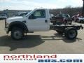 2009 Oxford White Ford F450 Super Duty XL Regular Cab 4x4 Chassis  photo #2